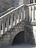 [Picture: Stone steps over arch]