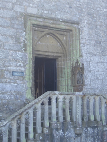 [Picture: Steps up to the chapel 2]