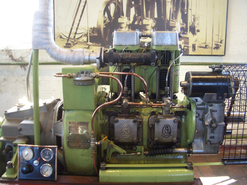 [Picture: Industrial engines from boats or mills: 4]