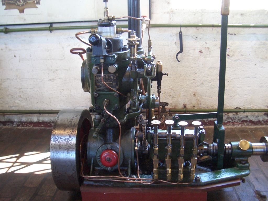 [Picture: Industrial engines from boats or mills: 5]