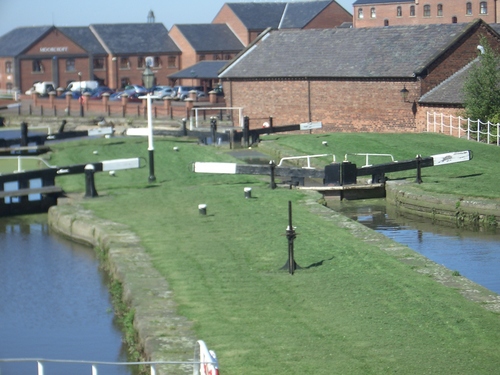[Picture: Canal locks]