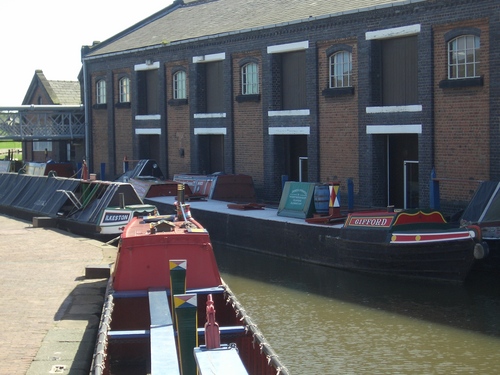 [Picture: Canal boats]
