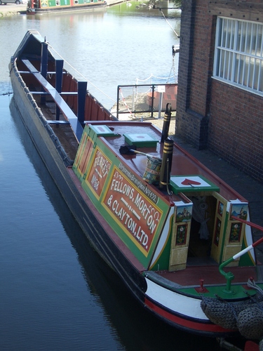 [Picture: Canal boat]