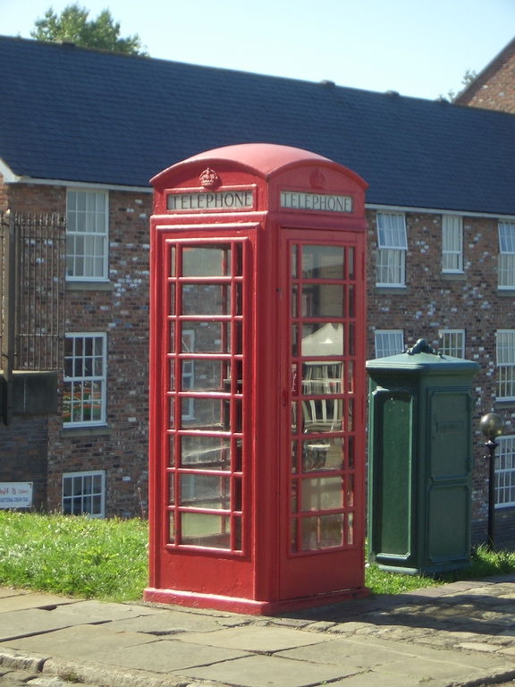 [Picture: Red Telephone Box]