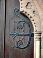 [picture: Church door hinge]