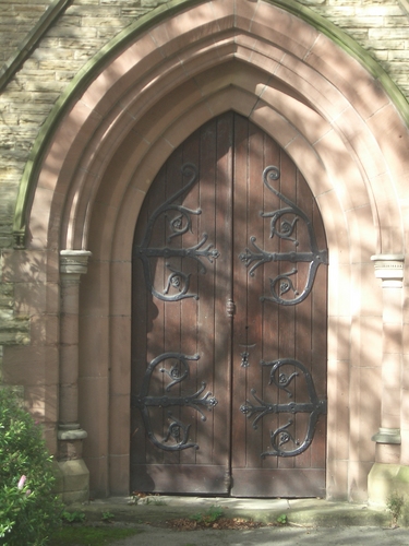 [Picture: Church porch door 3]