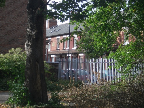 [Picture: Manchester row houses]