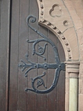 [Picture: Church door hinge]