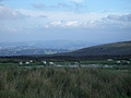 [Picture: Panorama - Sheep-covered hills: 3]