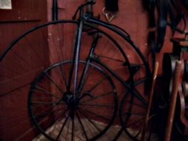 [picture: Antique bikes]