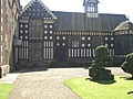 [Picture: Rufford Old Hall: view with lens flares]