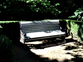 [Picture: Park bench]