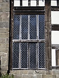[Picture: Tudor woodwork: window]