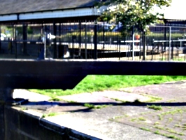 [picture: Canal lock gates for panorama: 22]