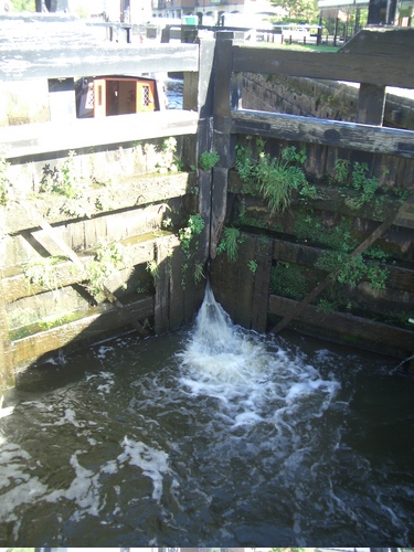 [Picture: Canal lock gates for panorama: 19]