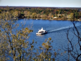 [picture: Glenora Ferry with Autumn Trees: 3]