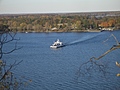 [Picture: Glenora Ferry with Autumn Trees: 1]