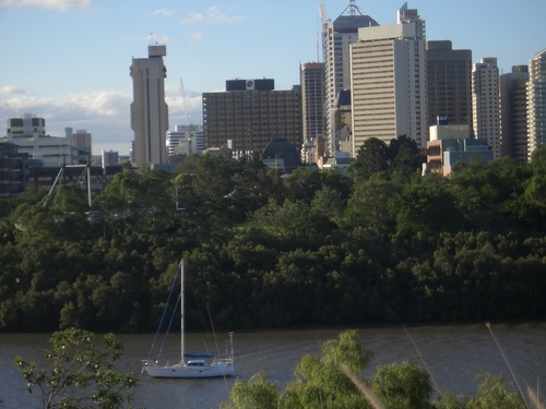 [Picture: Boat by Brisbane]