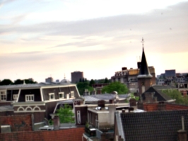 [picture: Wonky Amsterdam Skyline]