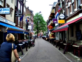 [picture: Amsterdam side-street]
