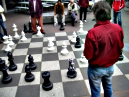 [Picture: Playing chess in Amsterdam]