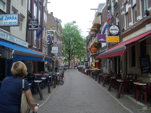 [Picture: Amsterdam side-street]