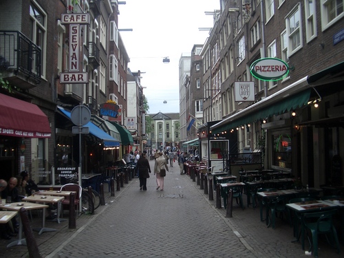 [Picture: Amsterdam side-street]