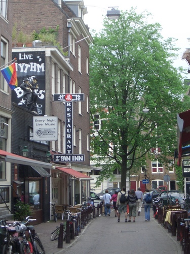 [Picture: Amsterdam side-street]