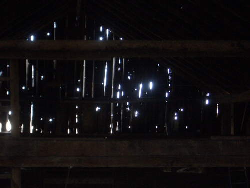 [Picture: Inside an old barn 4]