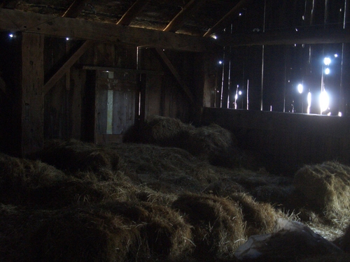 [Picture: Inside an old barn 13]