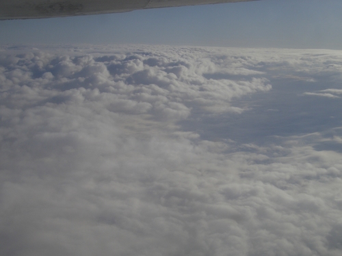 [Picture: Clouds from above]
