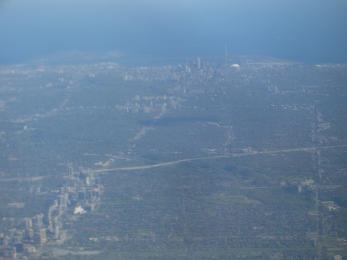 [Picture: Yonge Street, Toronto, from Above: 2]