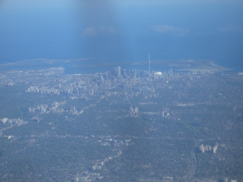 [Picture: Downtown Toronto from the air]