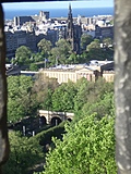 [Picture: Edinburgh from the castle]