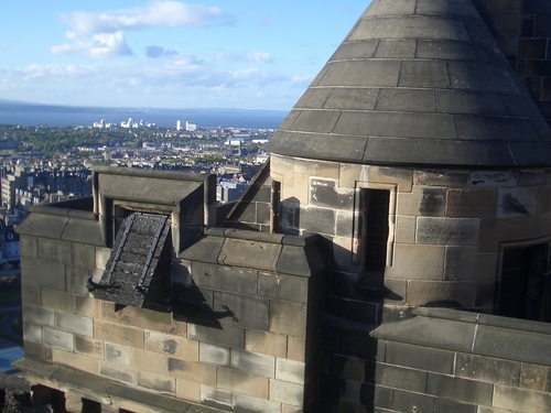 [Picture: Castle stonework]