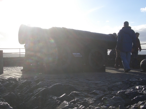 [Picture: Mons Meg in the Sunlight]