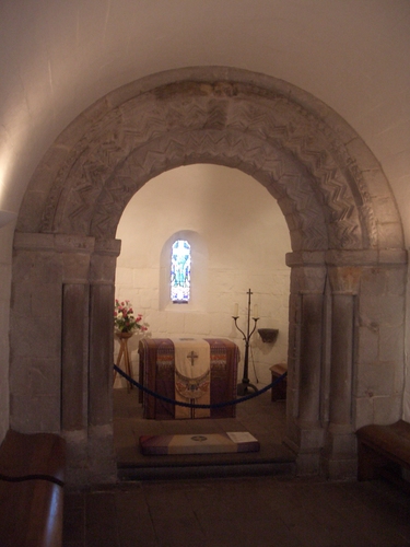 [Picture: Saint Margaret’s Chapel: the sanctuary]