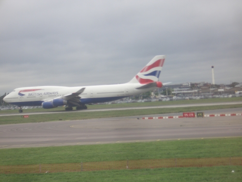 [Picture: A British Airways plane]