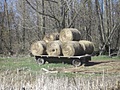 [Picture: Hay cart]