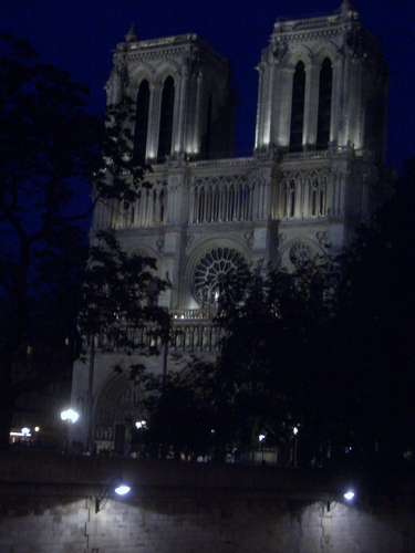 [Picture: Notre Dame at night 2]