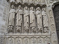 [Picture: Statuary on Notre Dame cathedral]