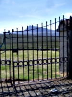 [picture: Cemetary gates]