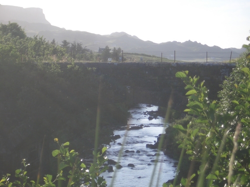 [Picture: Bridge over a brook]