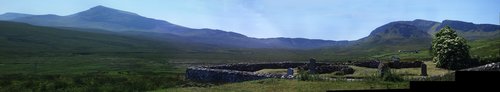 [Picture: Isolated graveyard panorama]