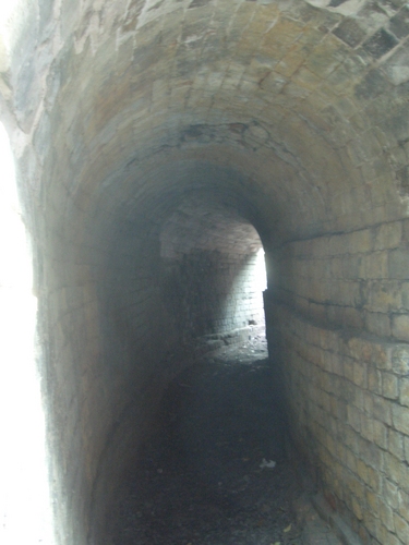[Picture: A curved brick tunnel outside: 2]