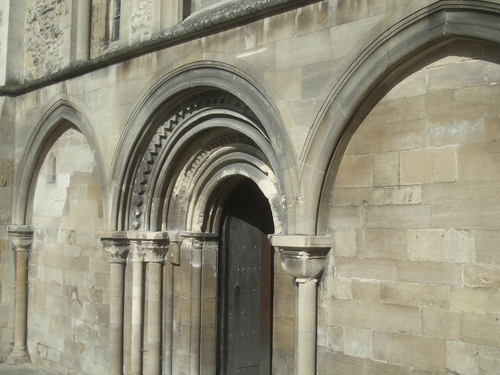 [Picture: Norman archway]