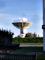 [picture: Rutherford-Appleton radio telescope]