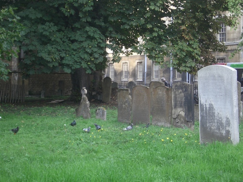 [Picture: Oxford graveyard]