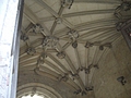 [Picture: Vaulted stone ceiling]