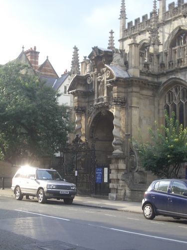 [Picture: The Porch of St Mary’s]